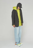 ベドインベド(BADINBAD) 3 BUTTON SINGLE JACKET_CHARCOAL