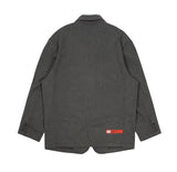 ベドインベド(BADINBAD) 3 BUTTON SINGLE JACKET_CHARCOAL