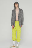 ベドインベド(BADINBAD) 3 BUTTON CHECK JACKET_GREY