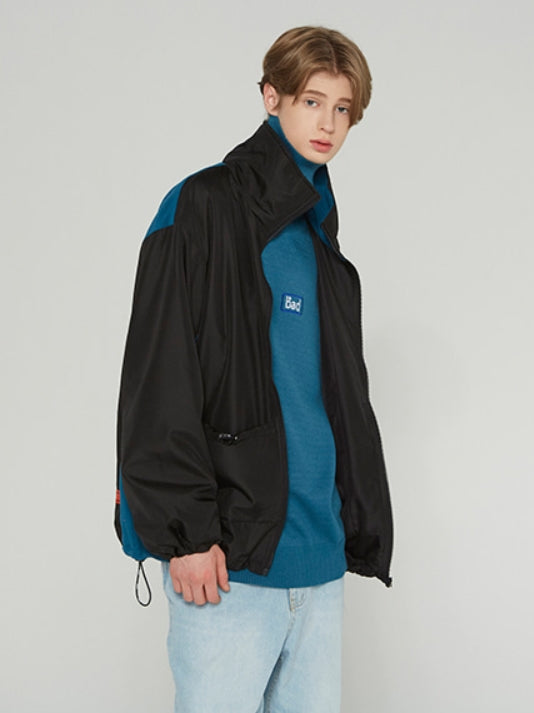 ベドインベド(BADINBAD) FRONT POCKET RACING JACKET_BLACK