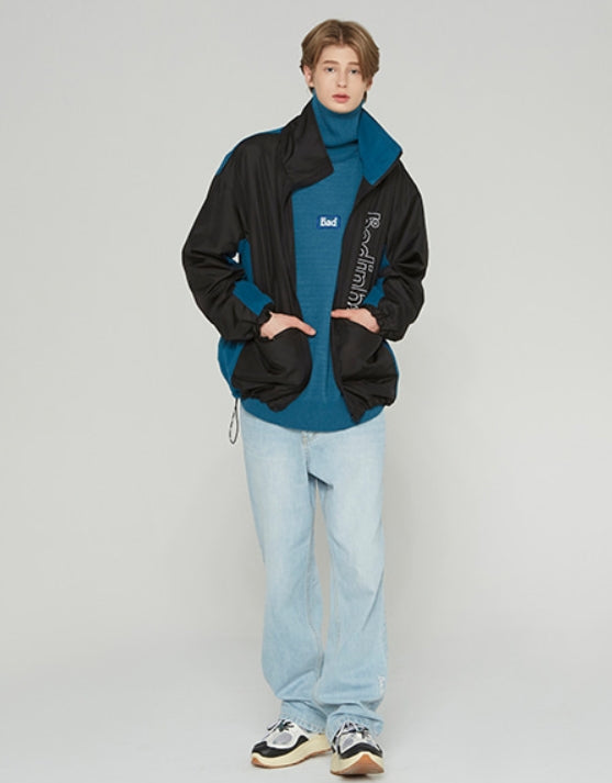 ベドインベド(BADINBAD) FRONT POCKET RACING JACKET_BLACK