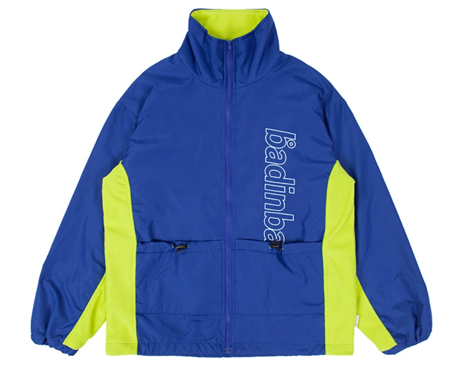 ベドインベド(BADINBAD) FRONT POCKET RACING JACKET_BLUE