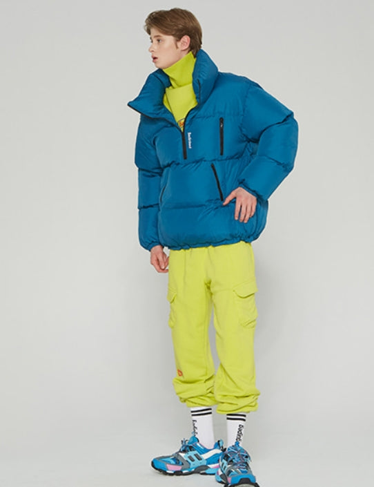 ベドインベド(BADINBAD) ALEUT PADDING ANORAK_GREEN