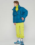 ベドインベド(BADINBAD) ALEUT PADDING ANORAK_GREEN