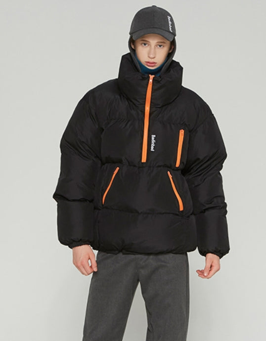 ベドインベド(BADINBAD) ALEUT PADDING ANORAK_BLACK