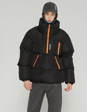 ベドインベド(BADINBAD) ALEUT PADDING ANORAK_BLACK