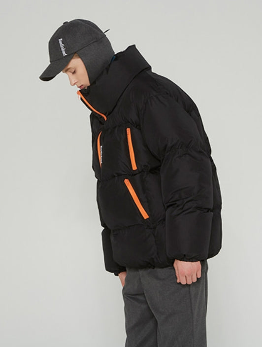 ベドインベド(BADINBAD) ALEUT PADDING ANORAK_BLACK