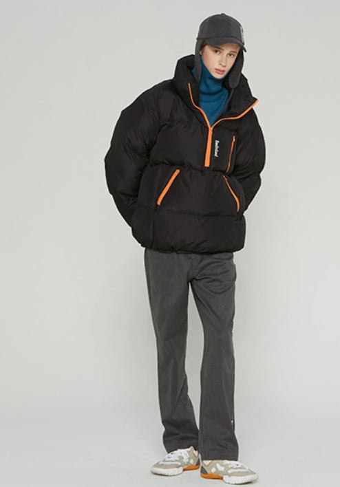 ベドインベド(BADINBAD) ALEUT PADDING ANORAK_BLACK