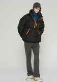 ベドインベド(BADINBAD) ALEUT PADDING ANORAK_BLACK