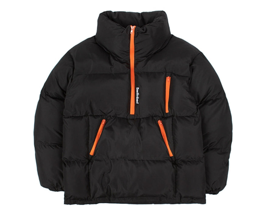 ベドインベド(BADINBAD) ALEUT PADDING ANORAK_BLACK