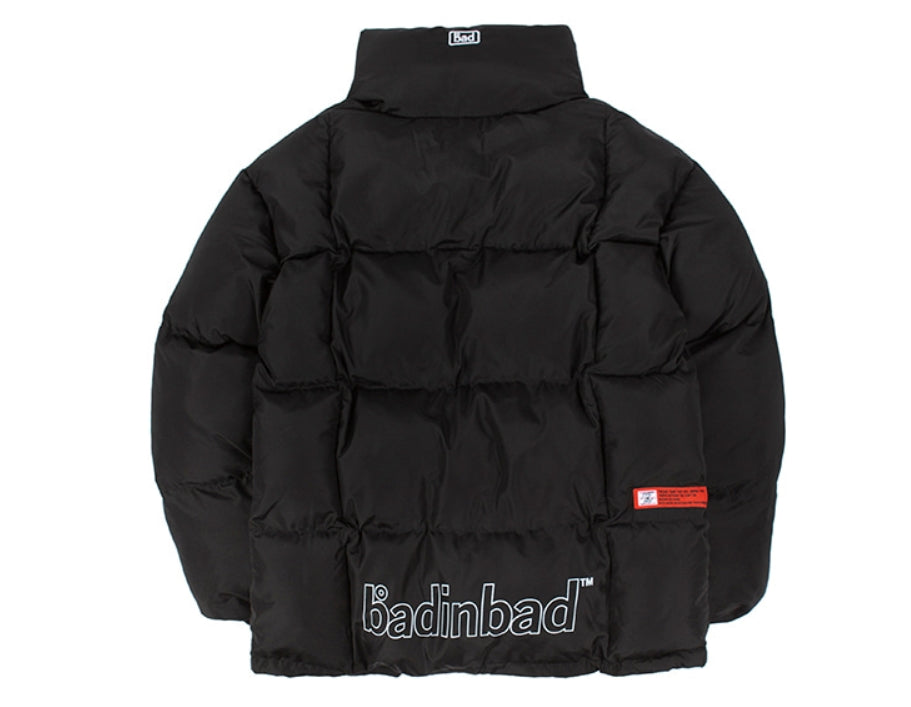 ベドインベド(BADINBAD) ALEUT PADDING ANORAK_BLACK