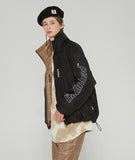 ベドインベド(BADINBAD) REVERSIBLE CHECK JACKET_BLACK