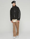 ベドインベド(BADINBAD) REVERSIBLE CHECK JACKET_BLACK