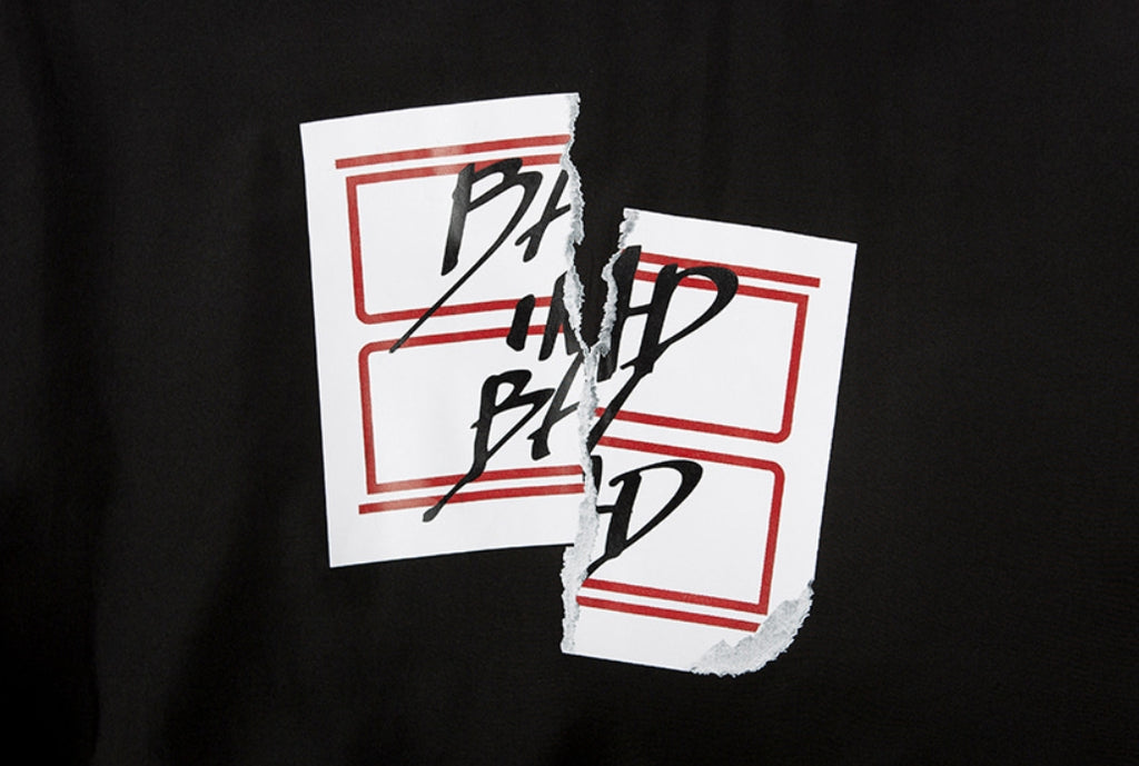 ベドインベド(BADINBAD) REVERSIBLE CHECK JACKET_BLACK