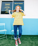 ダブルユーブイプロジェクト(WV PROJECT) DOUBLETHIN 1/2 SLEEVE (YELLOW) JJST7094