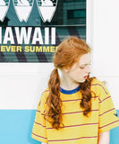 ダブルユーブイプロジェクト(WV PROJECT) DOUBLETHIN 1/2 SLEEVE (YELLOW) JJST7094