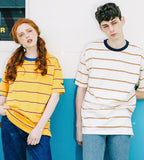 ダブルユーブイプロジェクト(WV PROJECT) DOUBLETHIN 1/2 SLEEVE (YELLOW) JJST7094