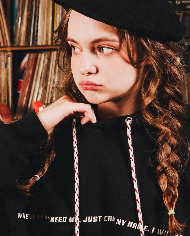 ダブルユーブイプロジェクト(WV PROJECT) THE JACKSON HOODIE BLACK JJHD7048