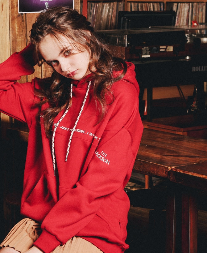 ダブルユーブイプロジェクト(WV PROJECT) THE JACKSON HOODIE RED JJHD7048