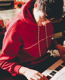 ダブルユーブイプロジェクト(WV PROJECT) THE JACKSON HOODIE RED JJHD7048