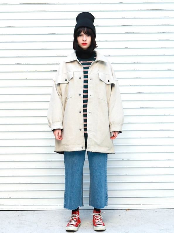 パーステップ(PERSTEP) Double Washing Over fit Jacket 4種 SMOT4209