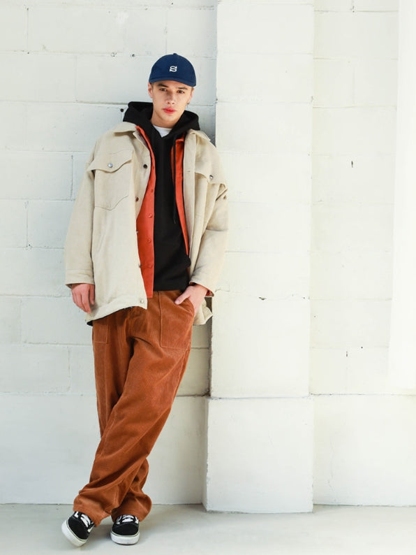 パーステップ(PERSTEP) Double Washing Over fit Jacket 4種 SMOT4209