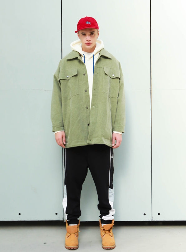 パーステップ(PERSTEP) Double Washing Over fit Jacket 4種 SMOT4209