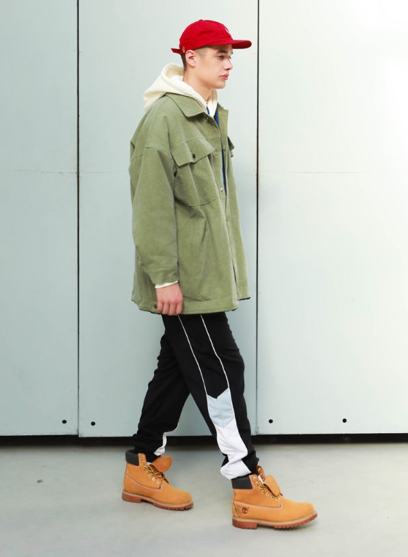 パーステップ(PERSTEP) Double Washing Over fit Jacket 4種 SMOT4209