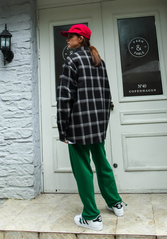 パーステップ(PERSTEP)  Mighty loose fit Check shirt KHLS4083