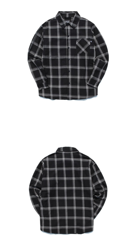 パーステップ(PERSTEP)  Mighty loose fit Check shirt KHLS4083