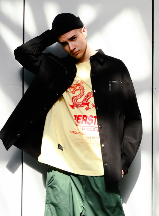 パーステップ(PERSTEP) Roper Loose fit Jacket 4color MSLS4125
