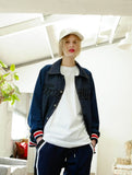 パーステップ(PERSTEP) Memory Denim Jumper 2color SMOT4056