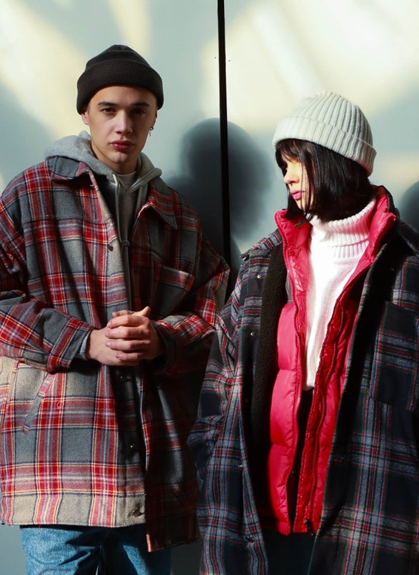 パーステップ(PERSTEP) GT Check Over fit Jacket 2color SMOT4210