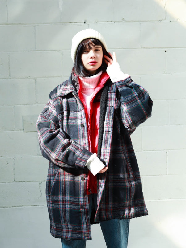 パーステップ(PERSTEP) GT Check Over fit Jacket 2color SMOT4210