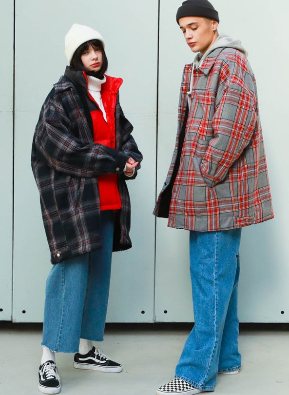 パーステップ(PERSTEP) GT Check Over fit Jacket 2color SMOT4210