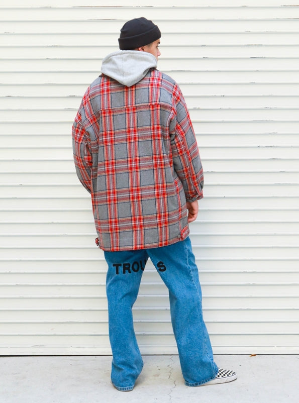 パーステップ(PERSTEP) GT Check Over fit Jacket 2color SMOT4210