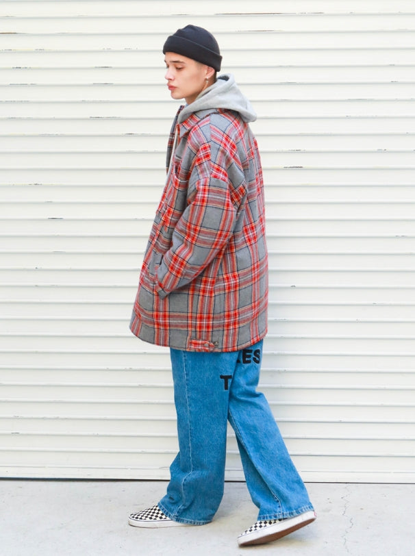 パーステップ(PERSTEP) GT Check Over fit Jacket 2color SMOT4210