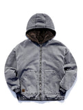 パーステップ(PERSTEP) Pigment Hoodie Zip-up Jumper 4color SMOT4282