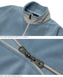 ダブルユーブイプロジェクト(WV PROJECT) Alvin Fleece Zipup BLUE SYOT7342