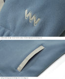 ダブルユーブイプロジェクト(WV PROJECT) Alvin Fleece Zipup BLUE SYOT7342