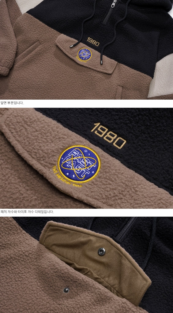 ダブルユーブイプロジェクト(WV PROJECT) Toycoco Boucle Anorak Black SYOT7329