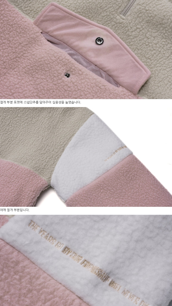 ダブルユーブイプロジェクト(WV PROJECT) Toycoco Boucle Anorak Beige SYOT7329