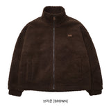 ダブルユーブイプロジェクト(WV PROJECT) MUFFIN WOOL JACKET BROWN MJJK7341