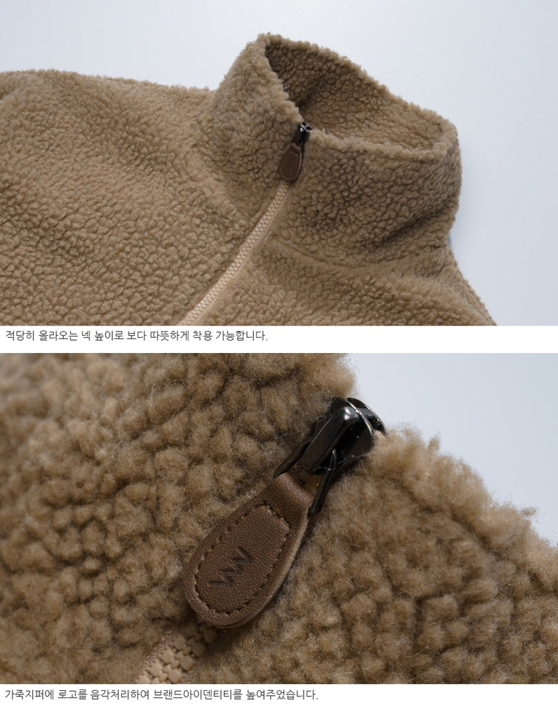 ダブルユーブイプロジェクト(WV PROJECT) MUFFIN WOOL JACKET DARKBEIGE MJJK7341