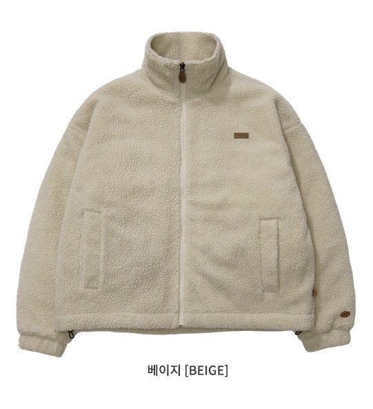 ダブルユーブイプロジェクト(WV PROJECT) MUFFIN WOOL JACKET BEIGE MJJK7341