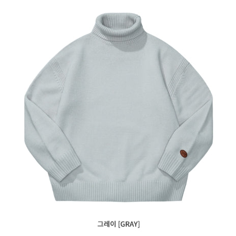 ダブルユーブイプロジェクト(WV PROJECT) CATHIE TURTLENECK KNIT GRAY JJKN7313