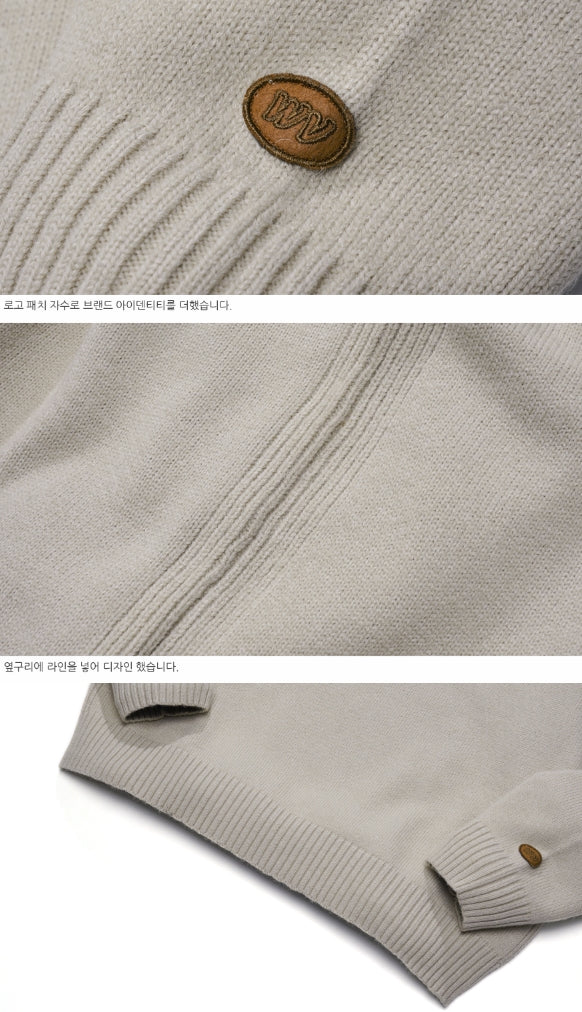 ダブルユーブイプロジェクト(WV PROJECT) CATHIE TURTLENECK KNIT BEIGE JJKN7313