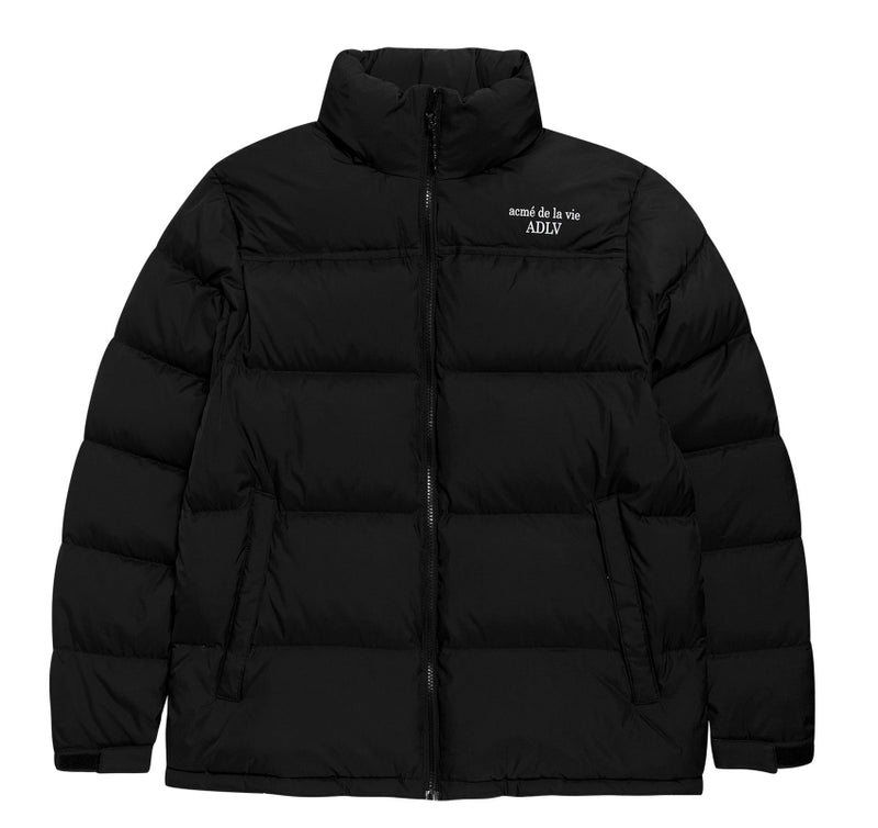 アクメドラビ(acme' de la vie) ADLV OVERSIZED SHORT PADDING BLACK