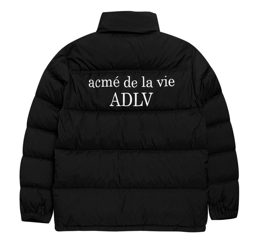 アクメドラビ(acme' de la vie) ADLV OVERSIZED SHORT PADDING BLACK