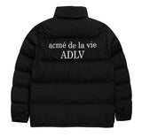 アクメドラビ(acme' de la vie) ADLV OVERSIZED SHORT PADDING BLACK